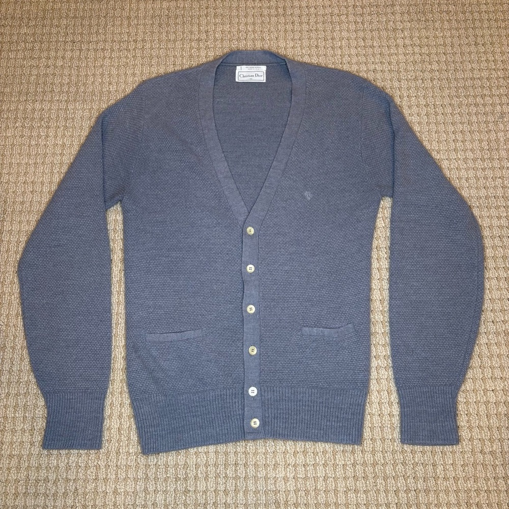 Men's Vintage Christian Dior Monsieur Cardigan